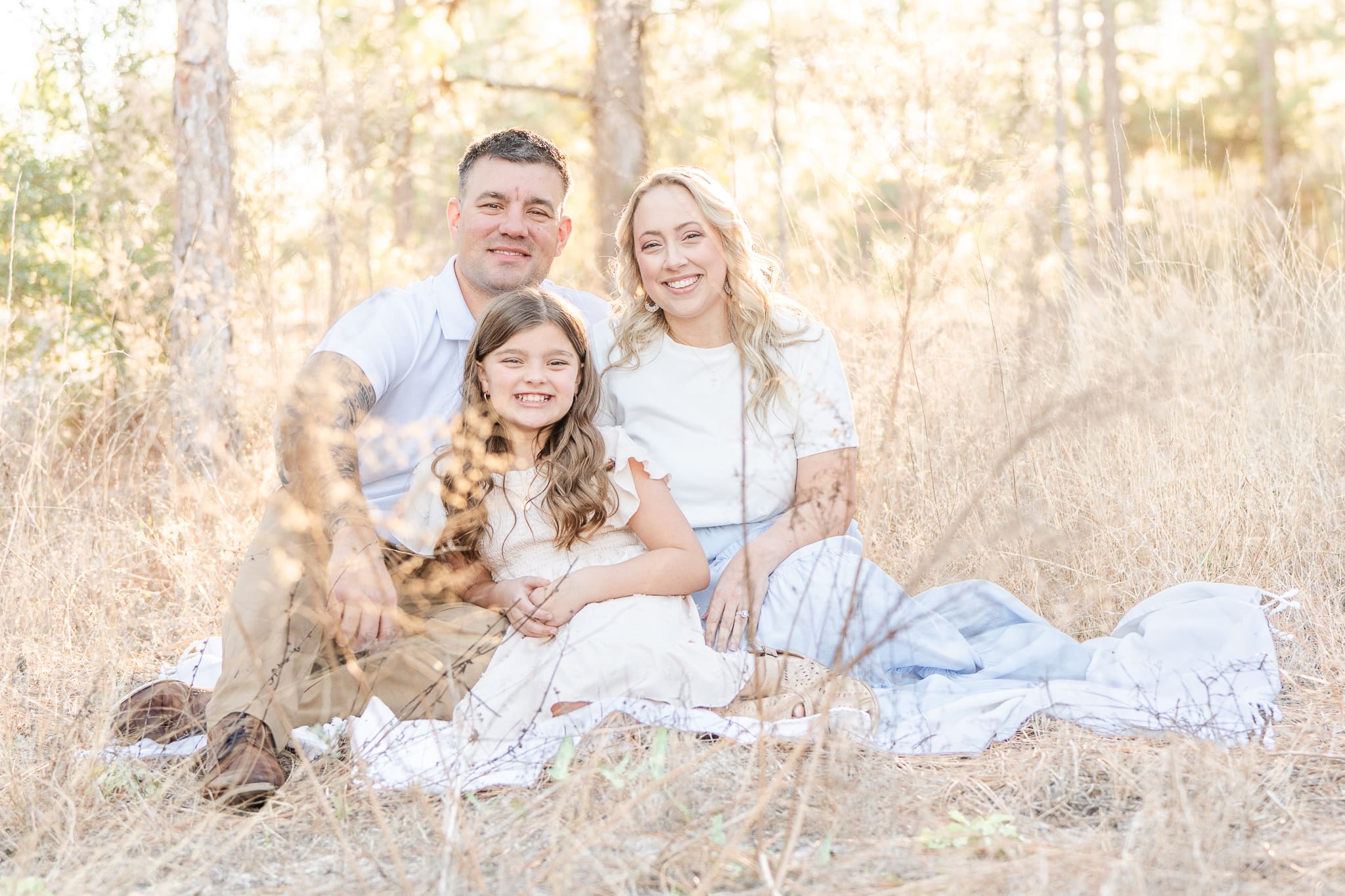 Family session a Ross Prairie campground